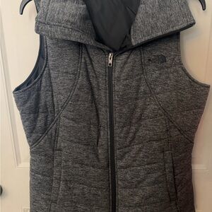 The North Face Women's Heather Charcoal Quilted Vest